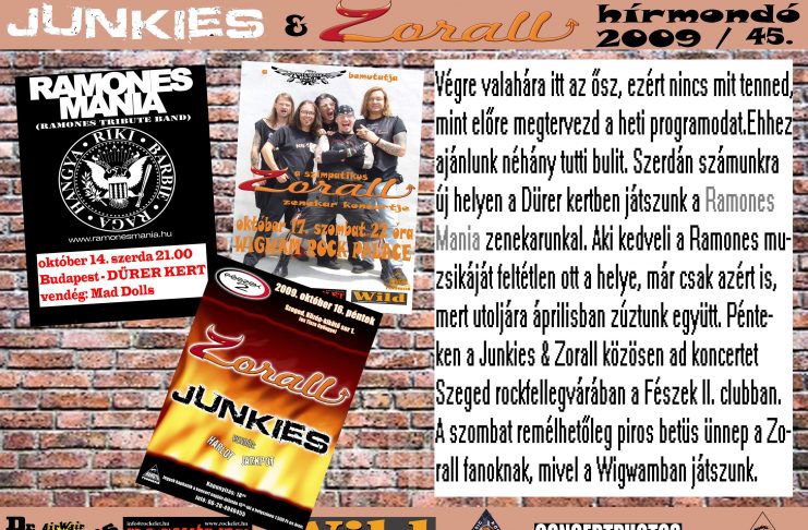 junkies zorall hrmond 45